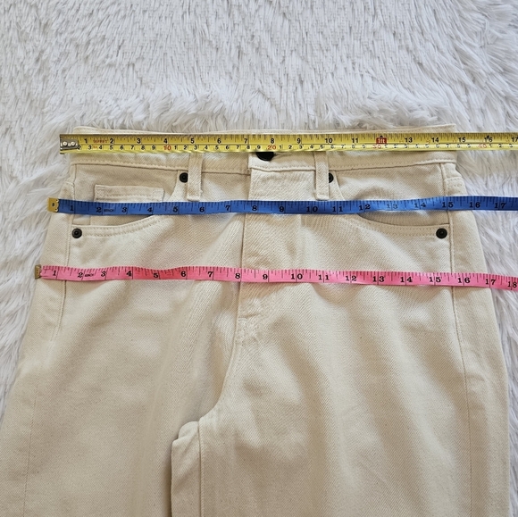 Banana republic high rise wide leg side slit denim 27/4 - Picture 13 of 16